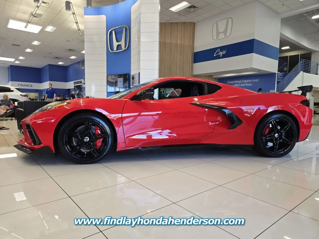 Used 2021 Torch Red Chevrolet Stingray image 3