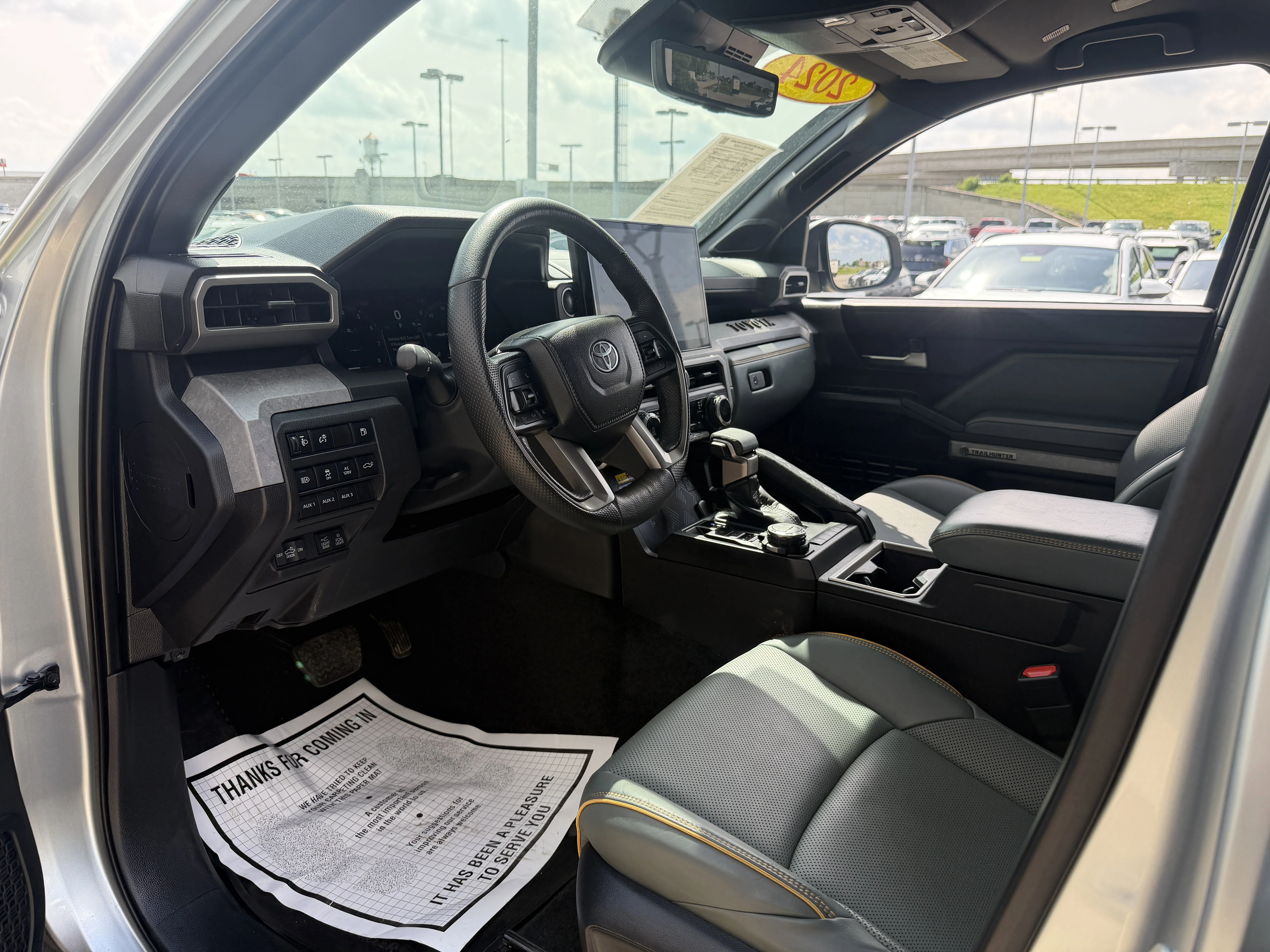 Used 2024 Celestial Silver Metallic Toyota Trailhunter Hybrid image 38