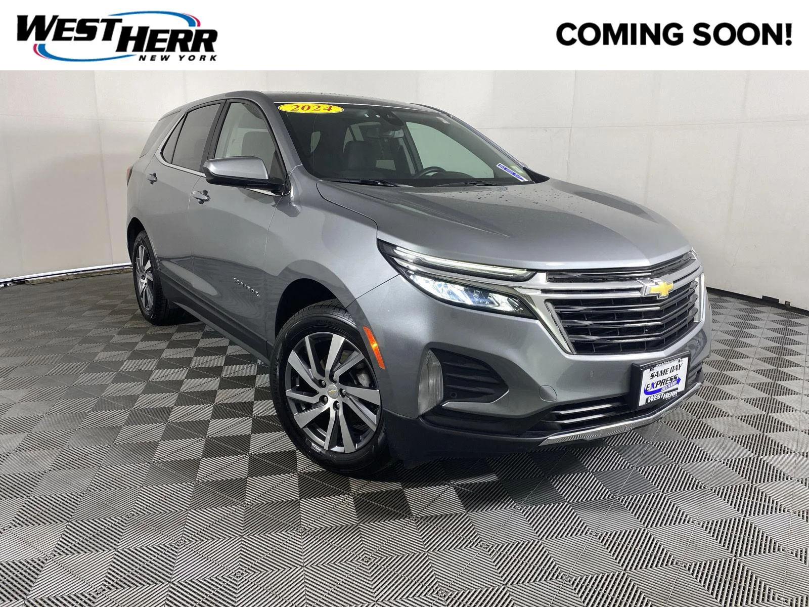 Used 2024 Sterling Gray Metallic Chevrolet LT image 1