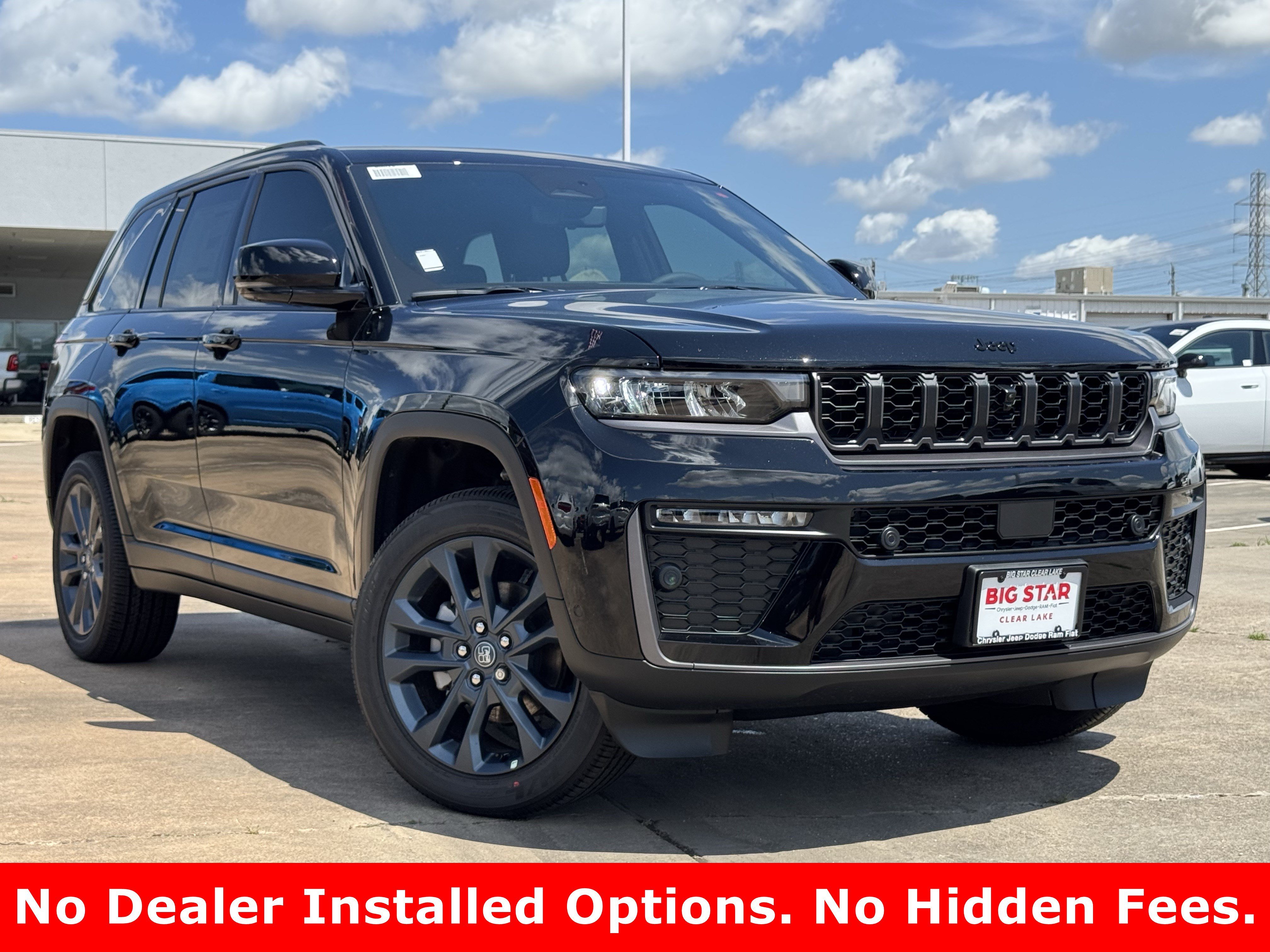 New 2026 Diamond Black Crystal Pearl-Coat Exterior Paint Jeep 85th Anniversary Edition image 2