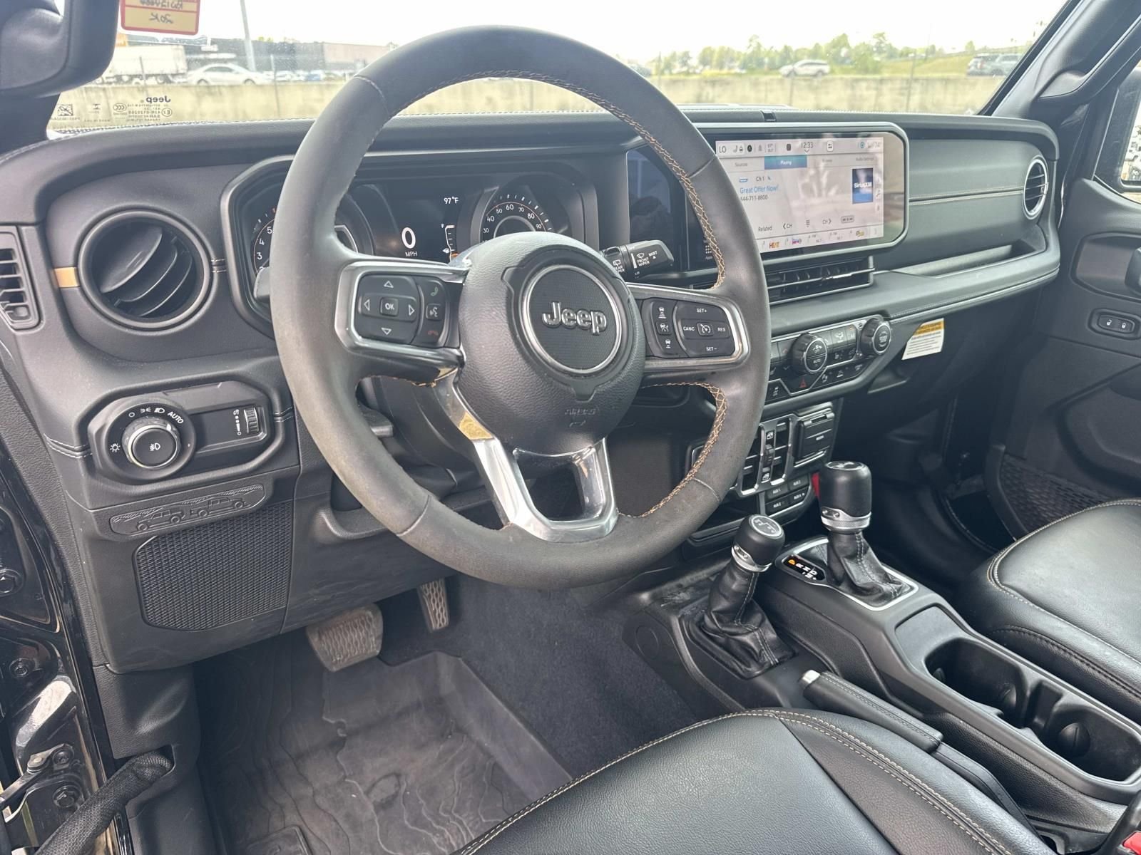 Used 2024 Black Jeep Sahara image 16