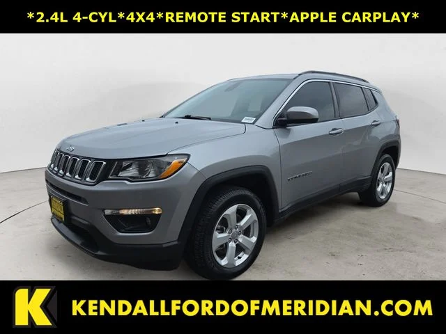 Used 2017 Silver Jeep Latitude image 1