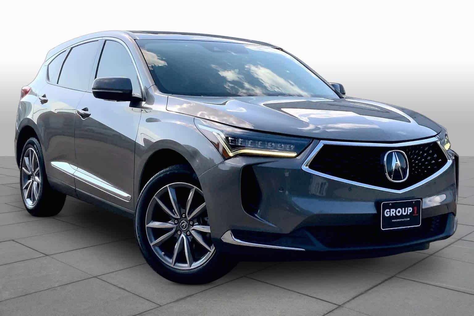 Used 2023 Liquid Carbon Metallic Acura w/Technology Package image 3