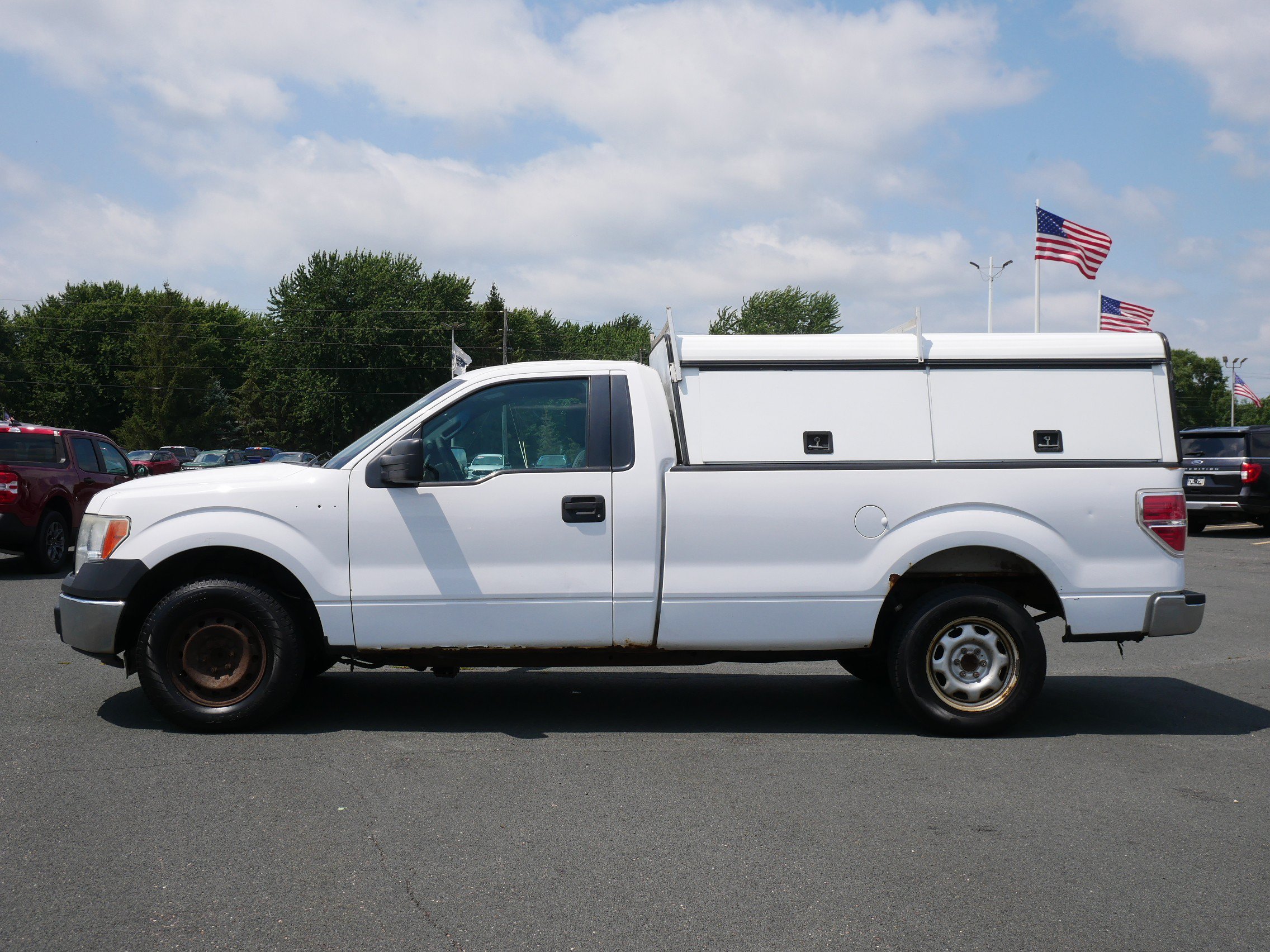 Used 2013 Ford F-150 XL with VIN 1FTMF1CM2DKE04190 for sale in Hastings, MN