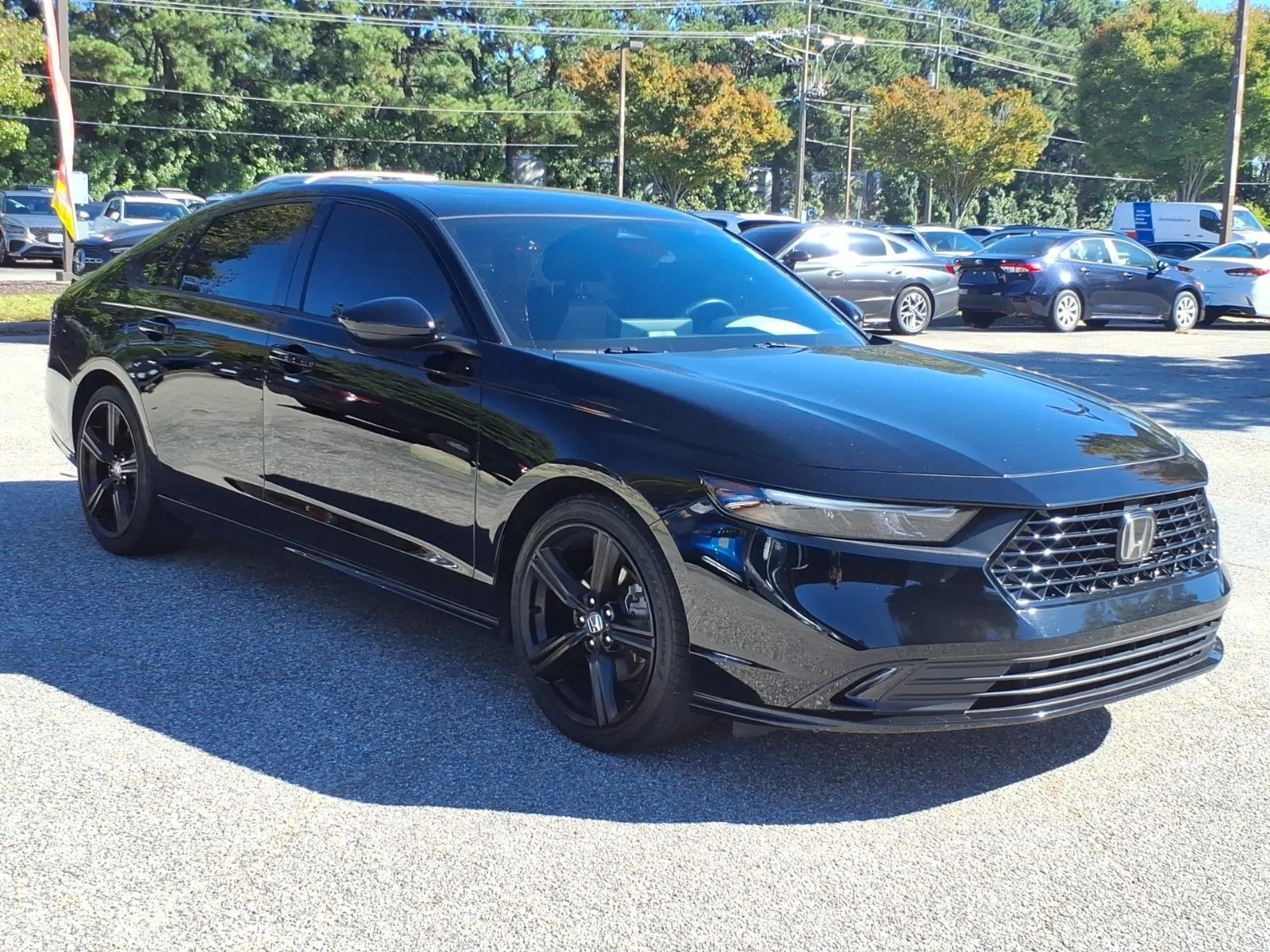 Used 2025 Crystal Black Pearl Honda Sport-L image 5