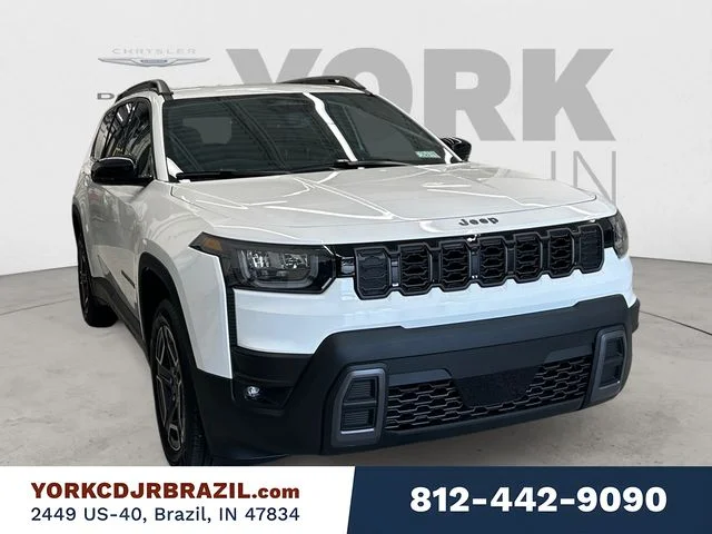 New 2026 Bright White Clear-Coat Exterior Paint Jeep Limited image 7