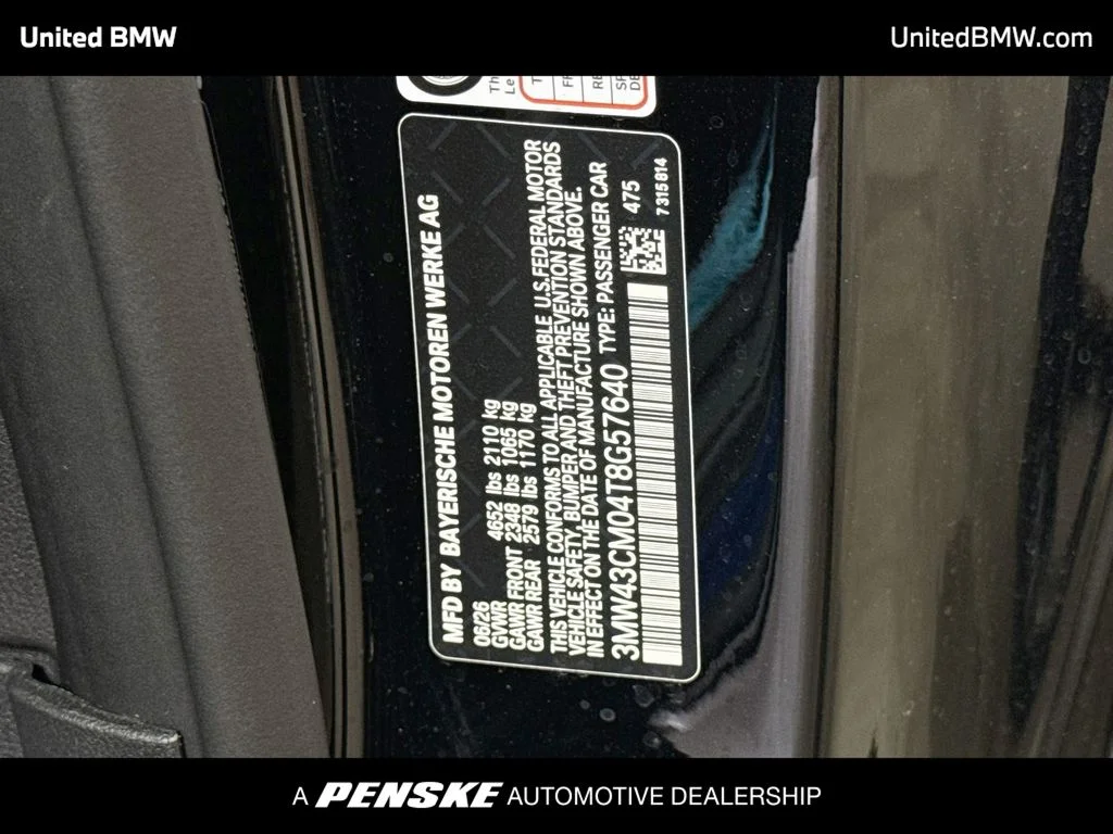 New 2026 Black Sapphire Metallic BMW M240i image 15