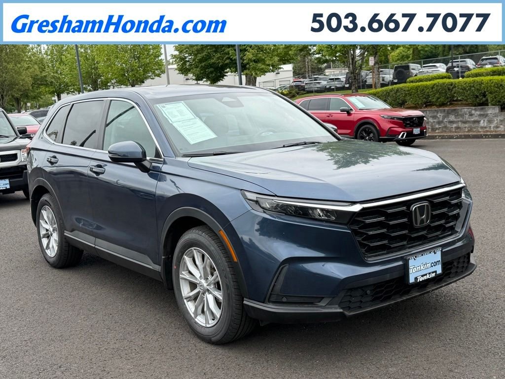 Used 2024 Canyon River Blue Metallic Honda EX-L image 1