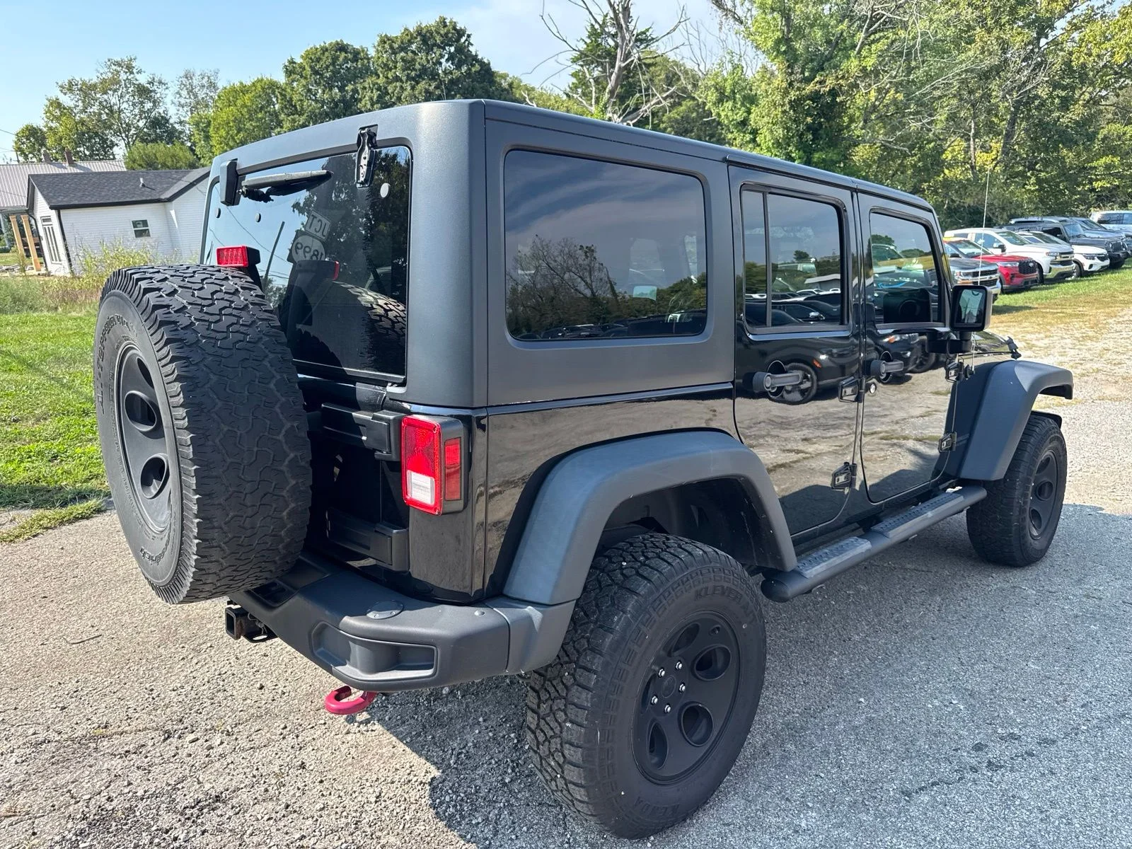 Used 2014 Black Jeep Unlimited Rubicon image 6