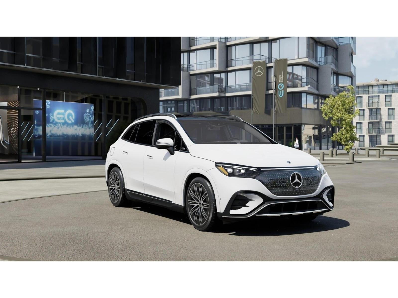 New 2027 Polar White Mercedes-Benz 320 SUV 4D Sport Utility 4MATIC® image 11