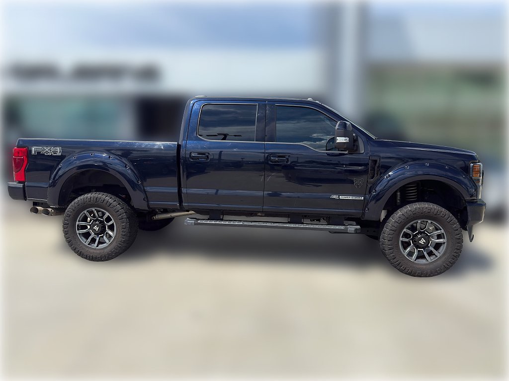 Used 2022 BLUE Ford Lariat image 8