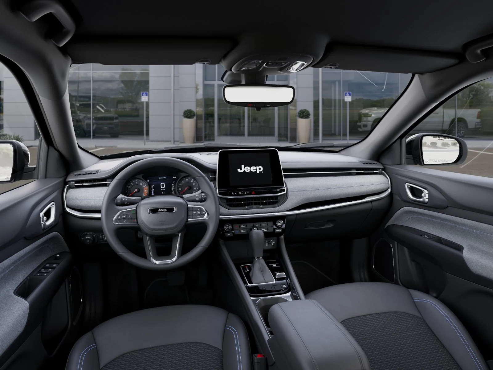 New 2026 Diamond Black Crystal Pearlcoat Jeep Latitude image 48