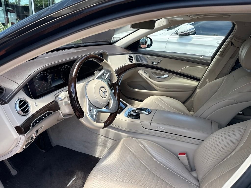 Certified Used 2020 Blue Mercedes-Benz S 560 image 4
