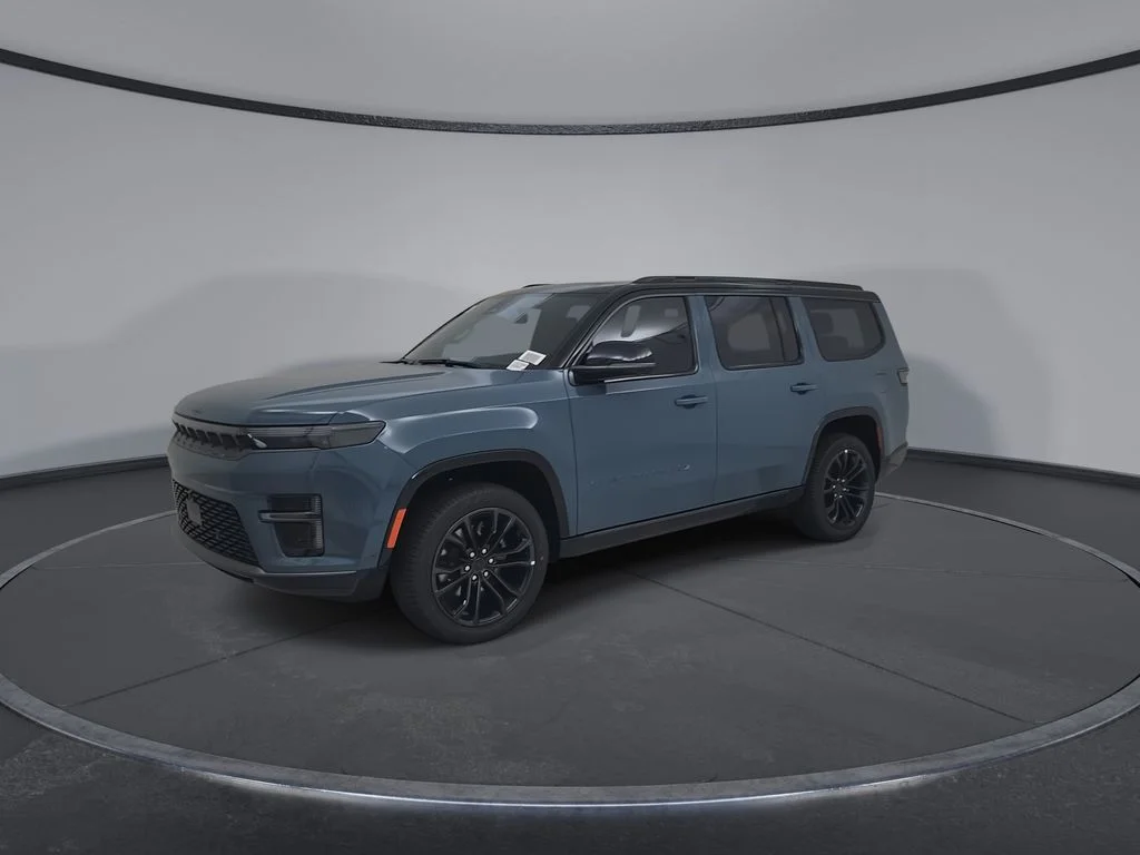 New 2026 Steel Blue Jeep Summit Obsidian image 7