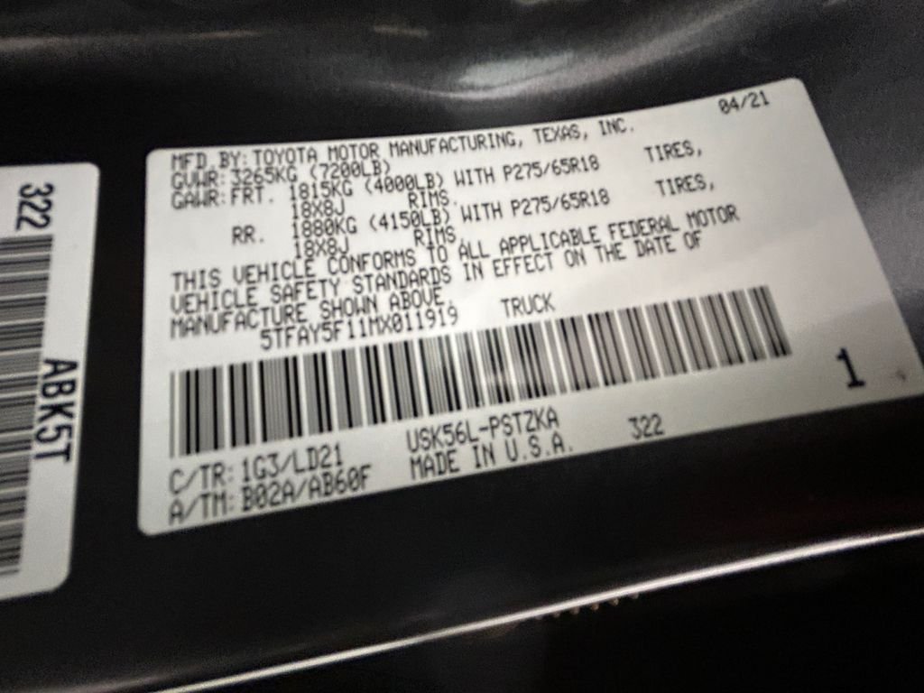Used 2021 Gray Toyota 1794 image 20