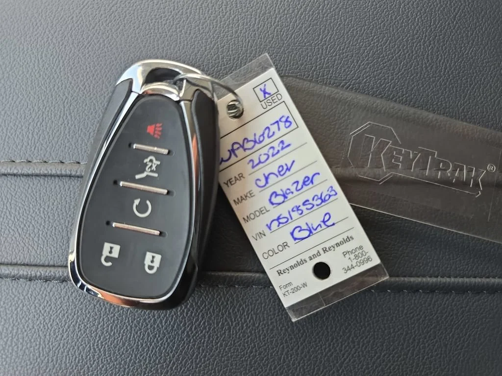 Used 2022 BLUE GLOW METALLIC Chevrolet LT image 37