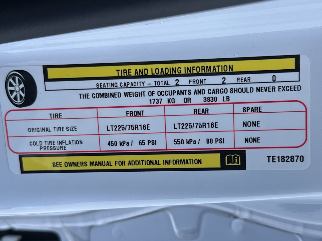 New 2026 Bright White Clear-Coat Exterior Paint RAM Tradesman image 35