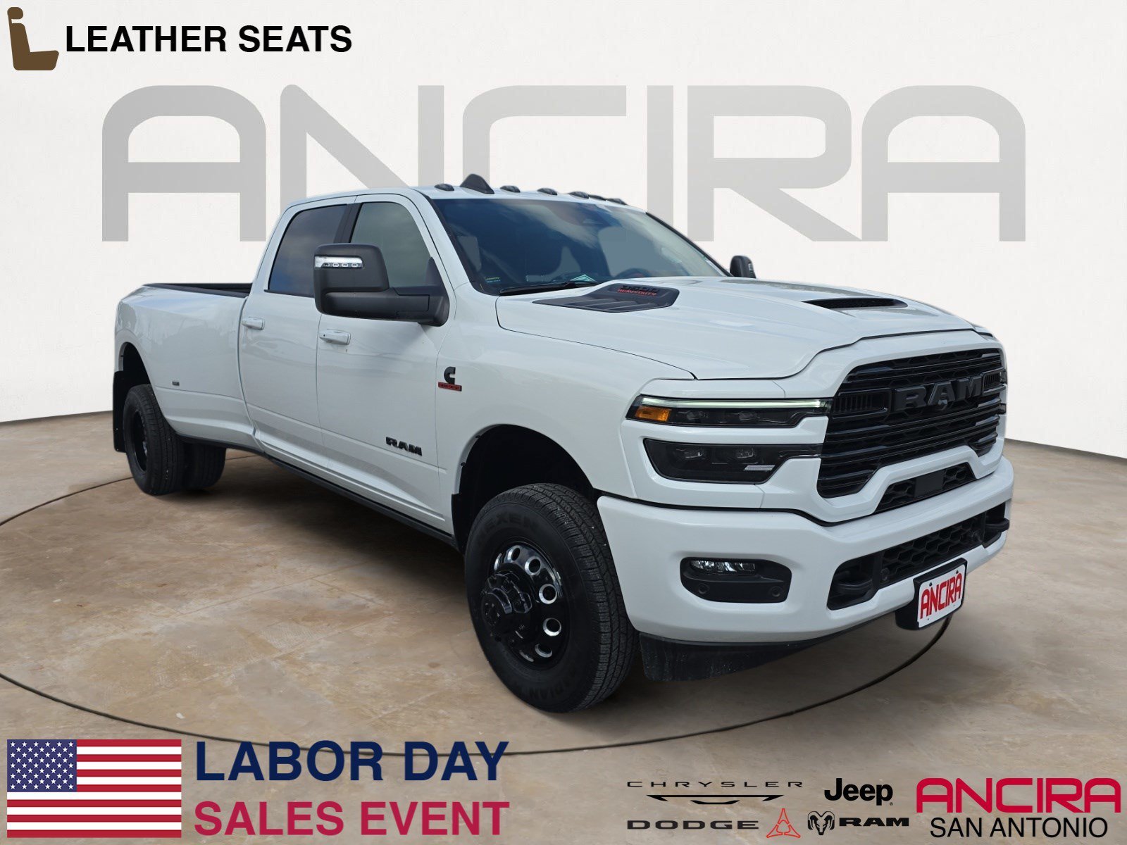 New 2026 Bright White Clearcoat RAM Laramie image 1
