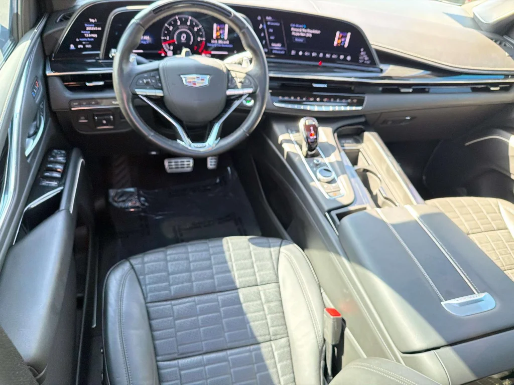 Used 2023 Black Raven Cadillac AWD V-Series image 11