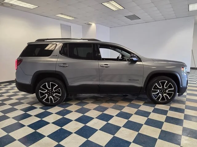 Used 2021 SATIN STEEL METALLIC GMC SLE image 8