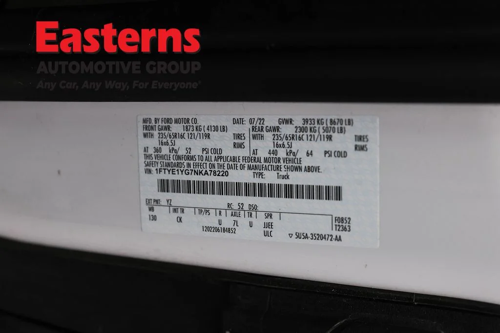 Used 2022 White Ford Base image 33