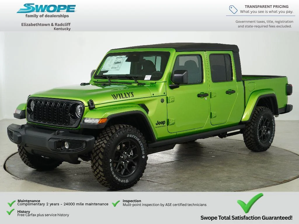 New 2026 Mojito Exterior Paint Jeep Willys image 7