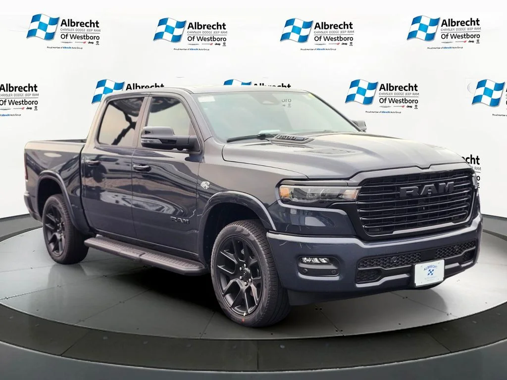 New 2026 Forged Blue Metallic Exterior Paint RAM Laramie image 7