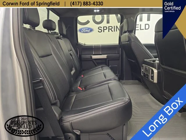 Certified Used 2021 Iconic Silver Metallic Ford Lariat image 14