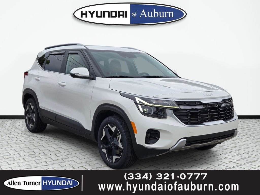 Used 2024 White Kia EX image 1