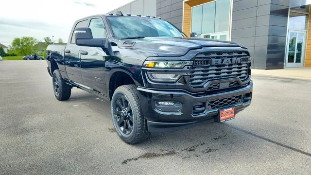 New 2026 Diamond Black Crystal Pearl-Coat Exterior Paint RAM Big Horn image 2