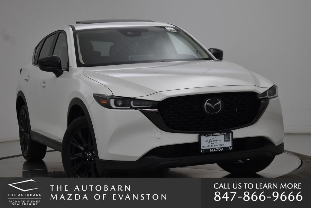 Certified Used 2025 White Metallic Mazda 2.5 S Carbon Edition image 1