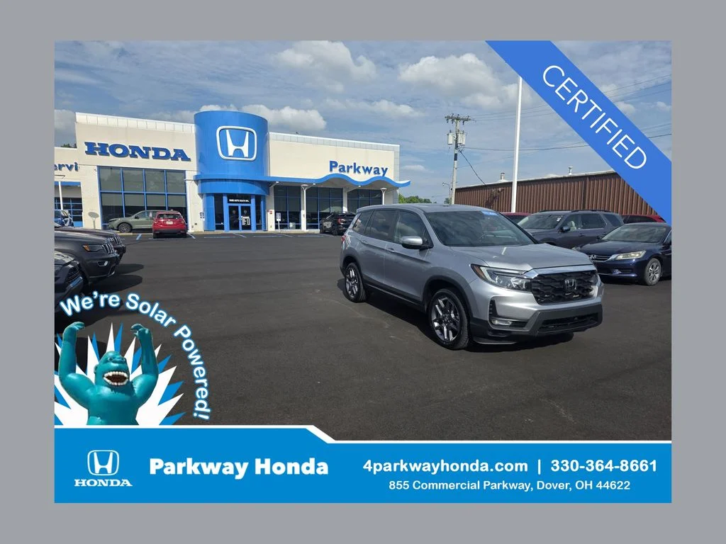 Certified Used 2023 Lunar Silver Metallic Honda EX-L image 1