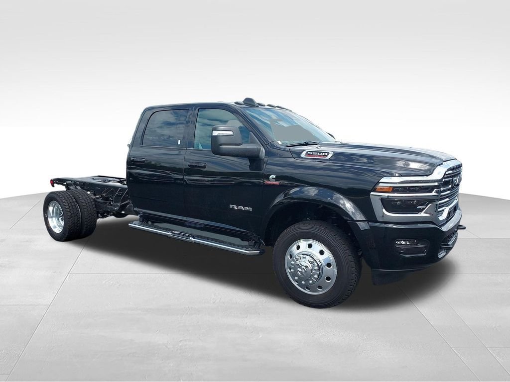 New 2026 Diamond Black Crystal Pearlcoat RAM Laramie image 7