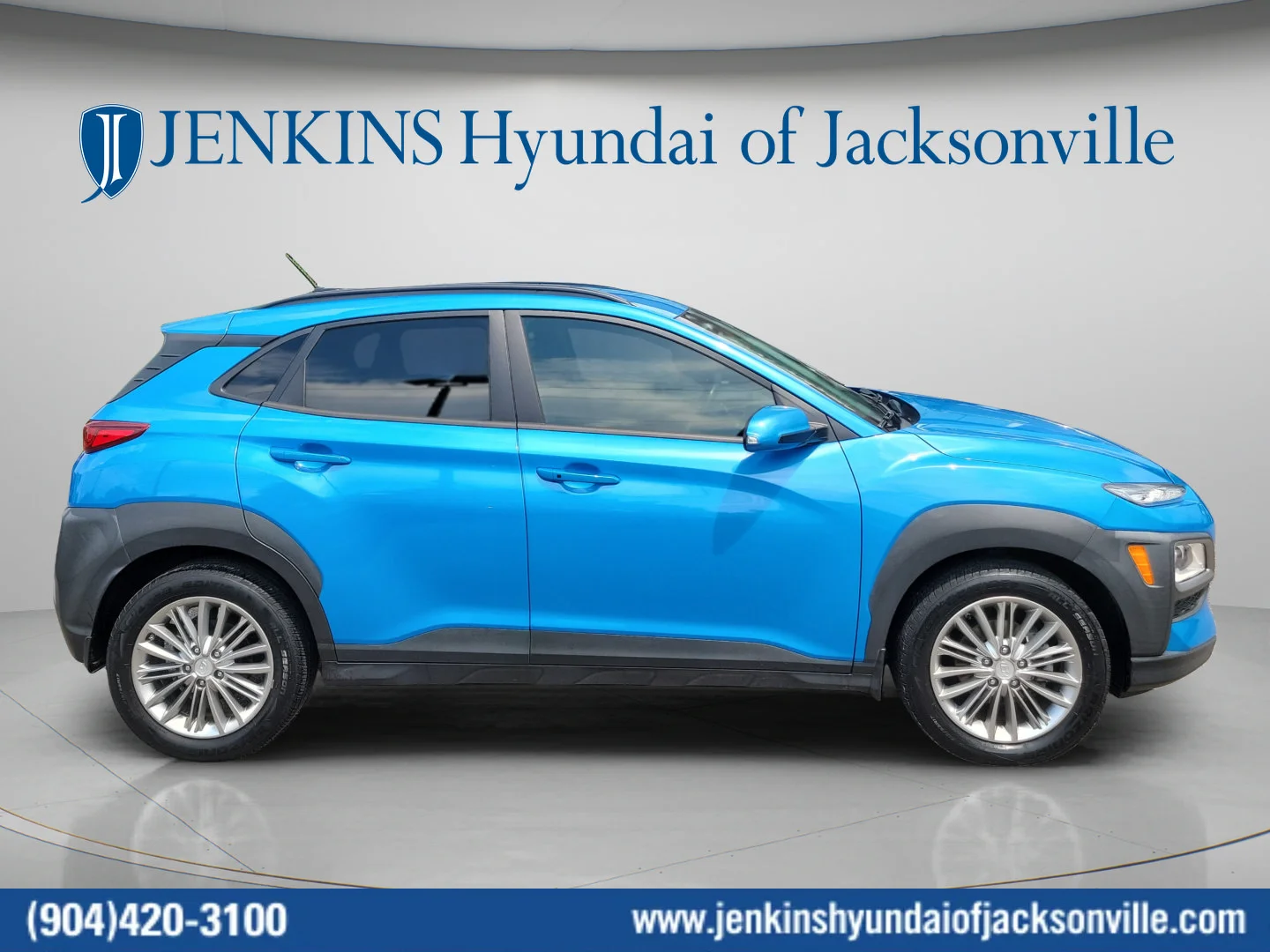 Used 2020 Surf Blue Hyundai SEL image 2