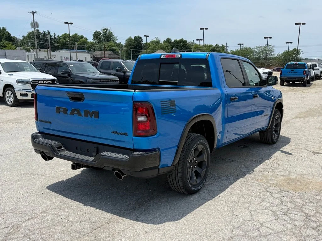 New 2026 Hydro Blue Pearl-Coat Exterior Paint RAM Big Horn/Lone Star image 6