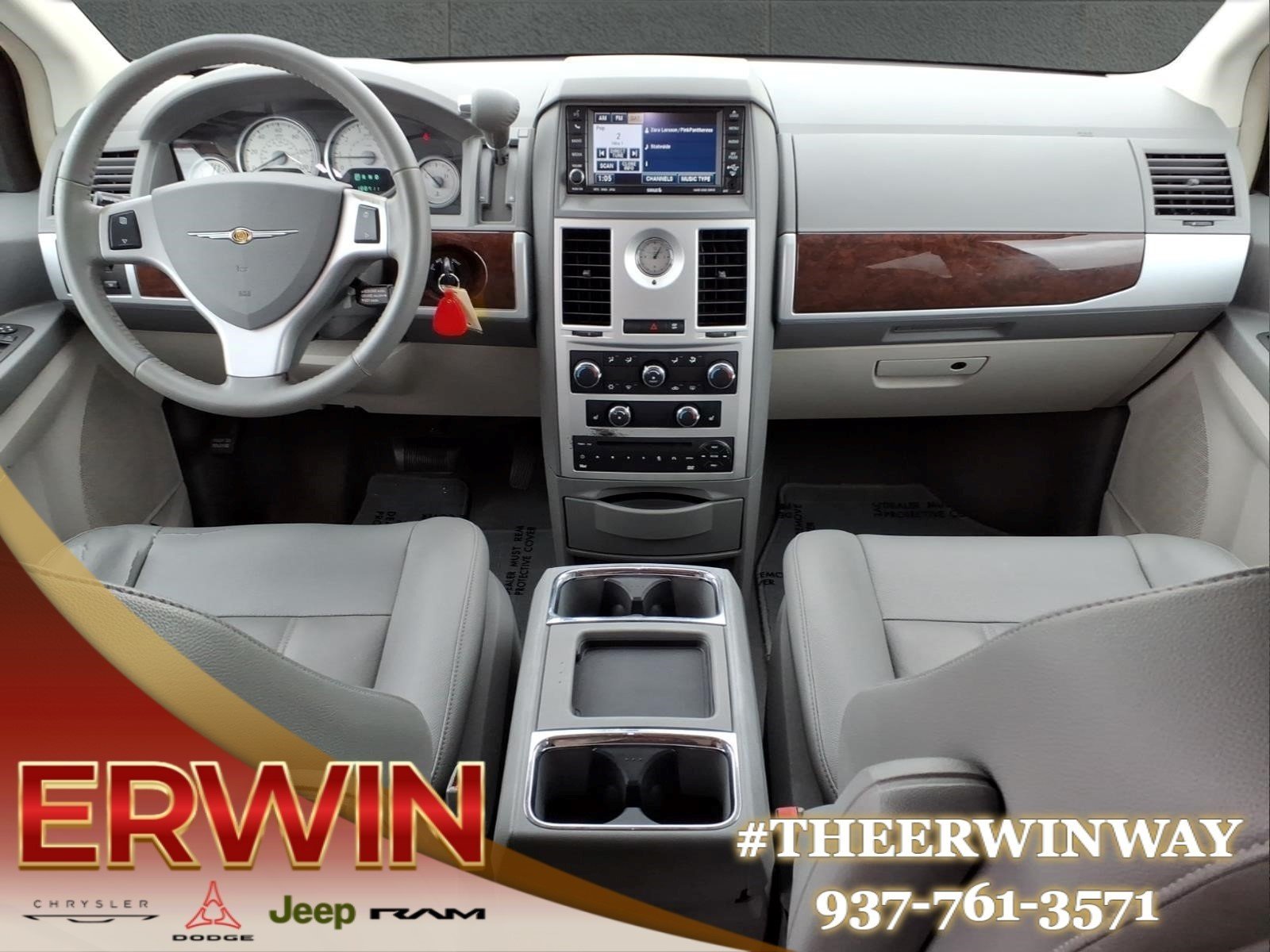 Used 2010 Inferno Red Crystal Pearl Coat Chrysler Touring image 24