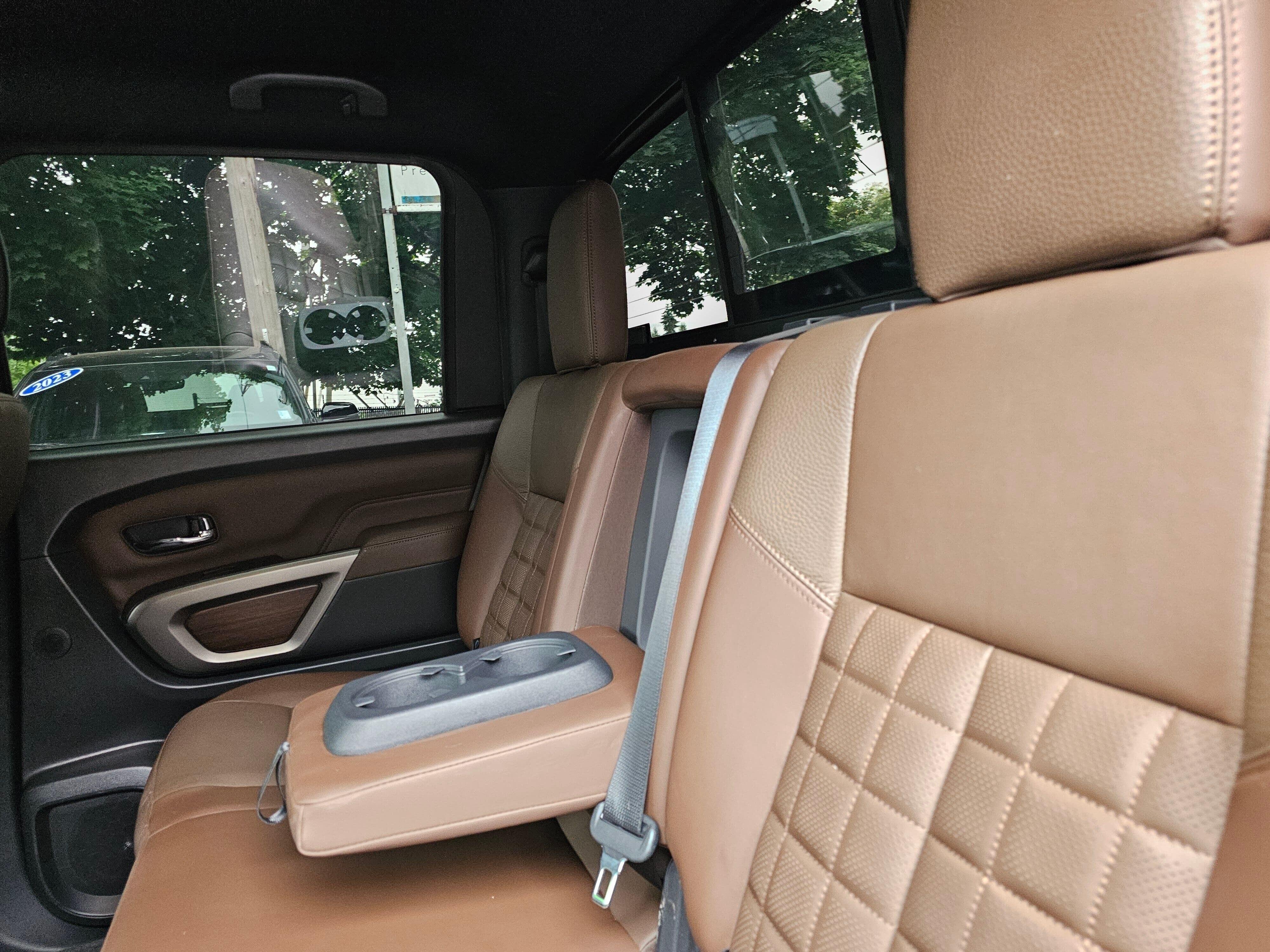 Used 2021 Super Black Nissan Platinum Reserve image 19