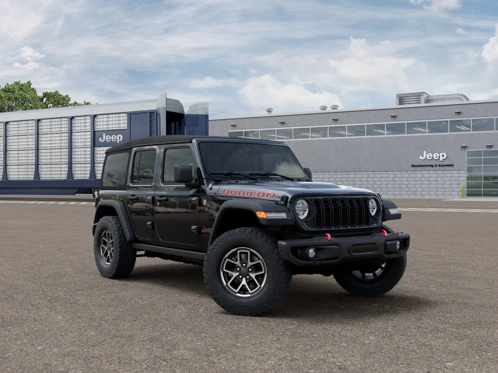 New 2027 Black Clearcoat Jeep Rubicon image 5