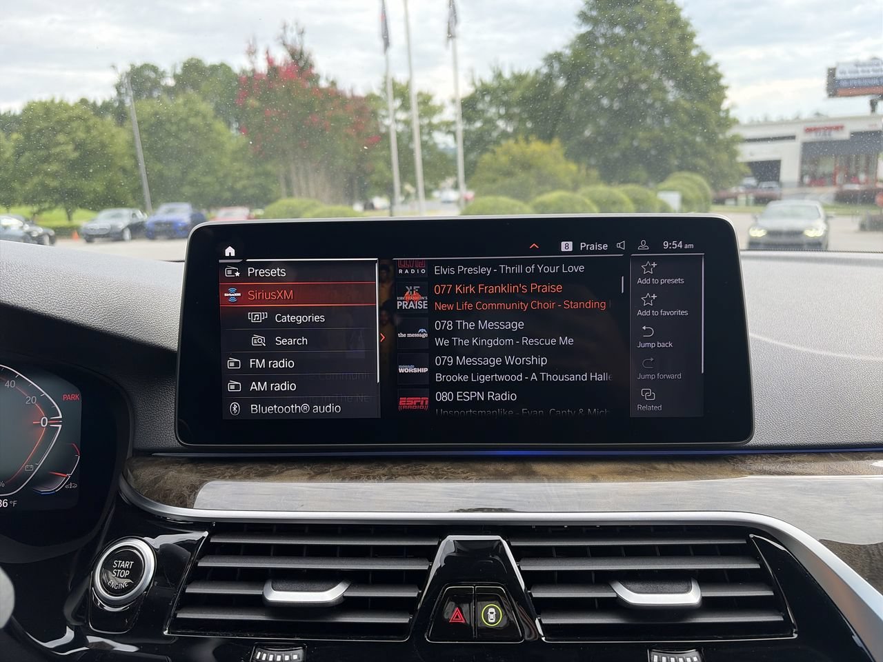 Used 2023 Black Sapphire Metallic BMW 540i image 24