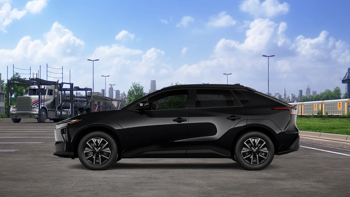New 2026 Midnight Black Metallic Toyota XLE image 4