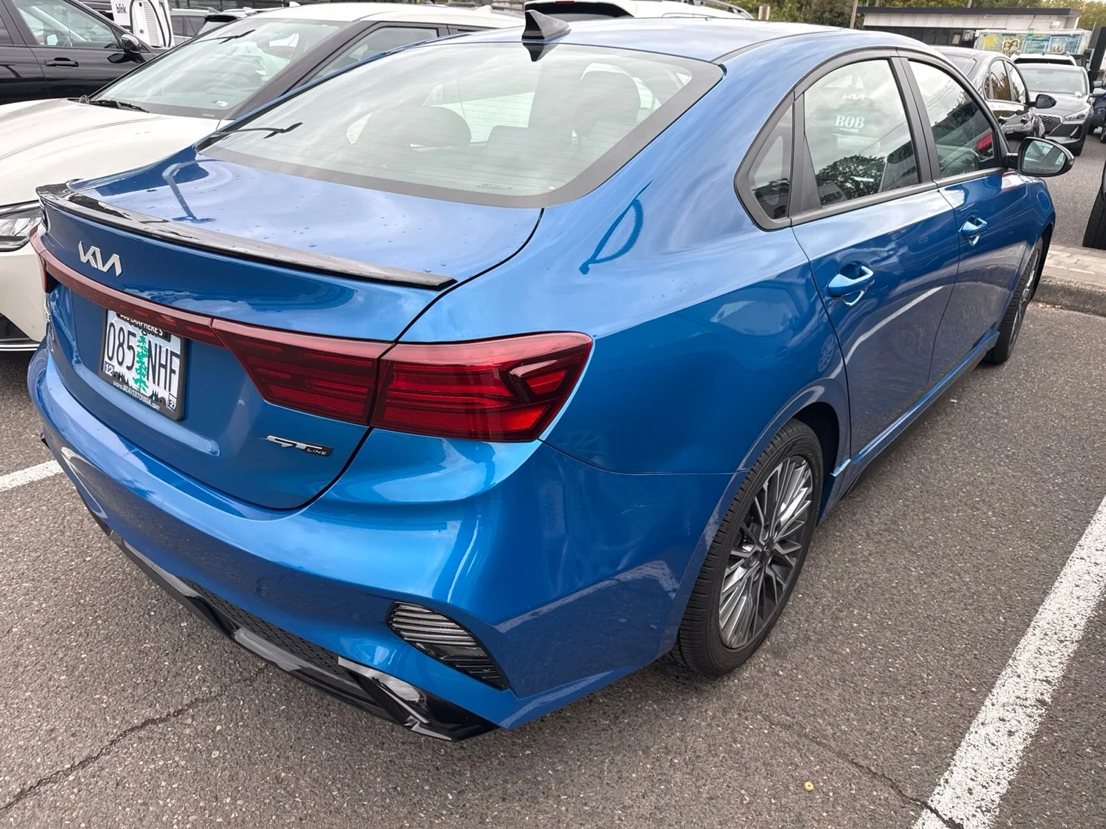 Used 2022 Blue Kia GT-Line image 3
