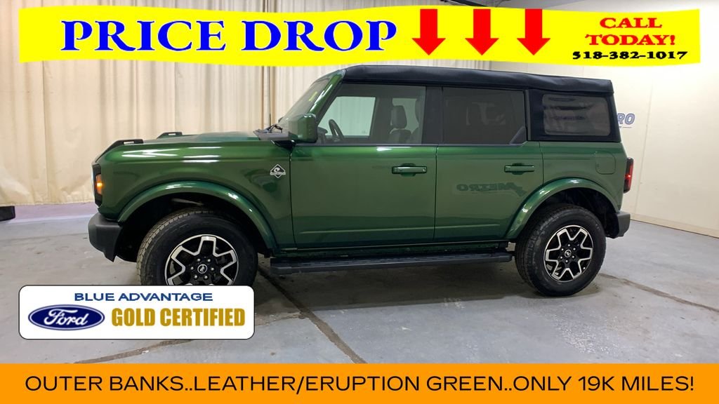 Certified Used 2024 Green Metallic Ford Outer Banks image 6