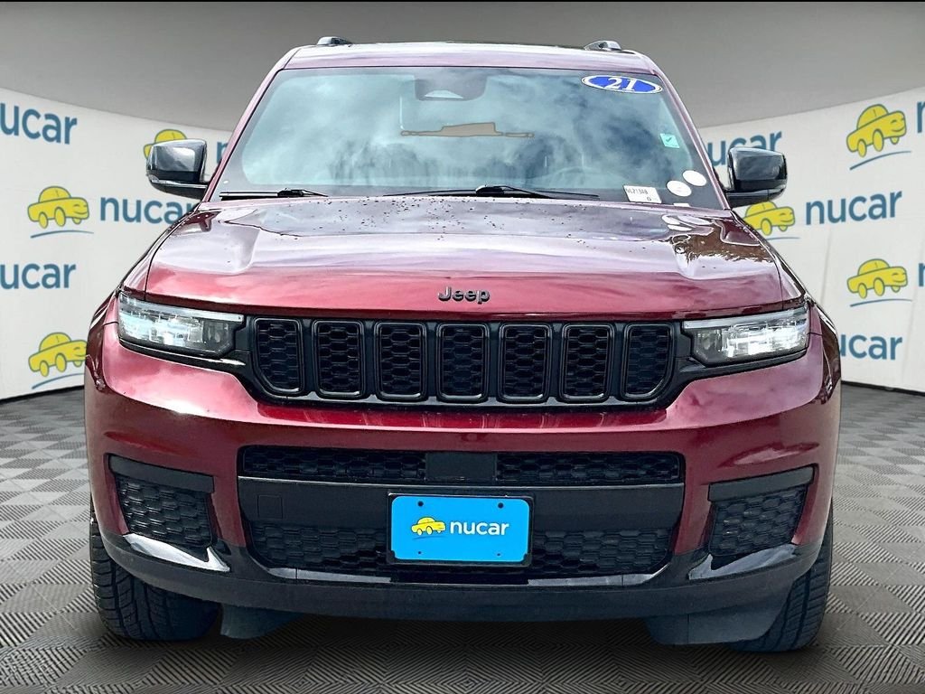 Used 2021 Velvet Red Pearlcoat Jeep Altitude image 2