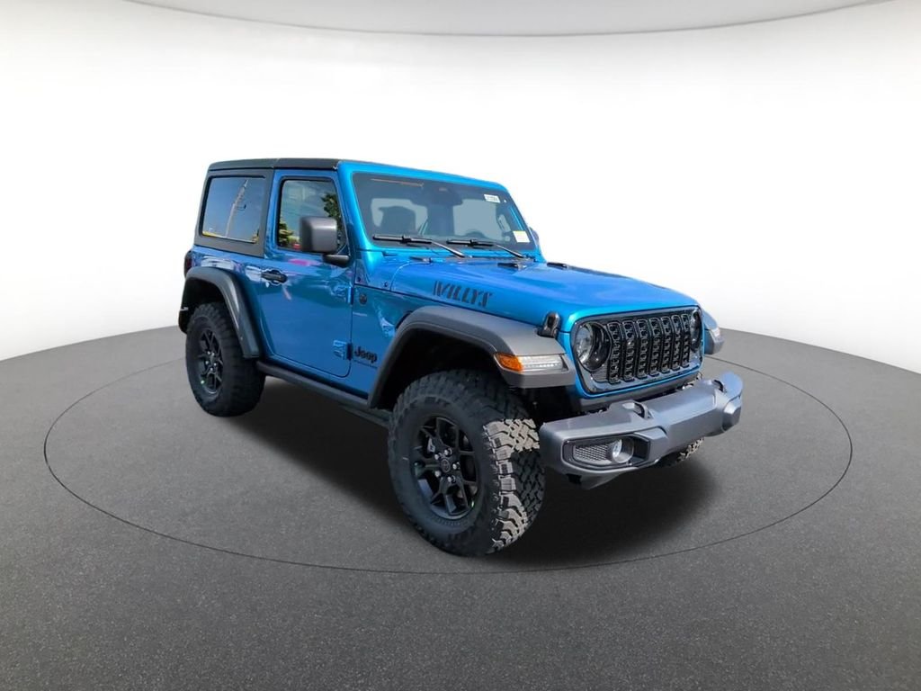New 2026 Hydro Blue Pearl-Coat Exterior Paint Jeep Willys image 4