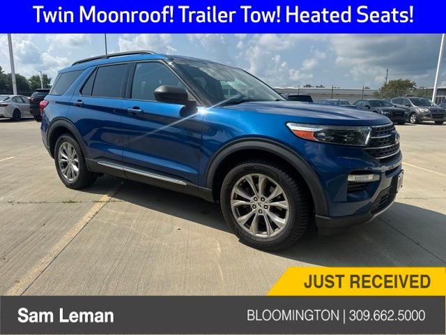 Used 2020 Blue Ford XLT image 1