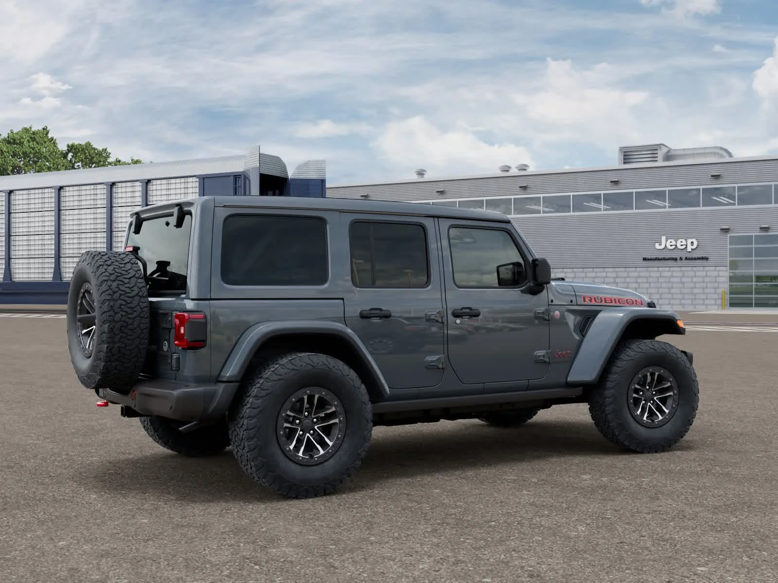 New 2026 Anvil Clear-Coat Exterior Paint Jeep Rubicon X image 4