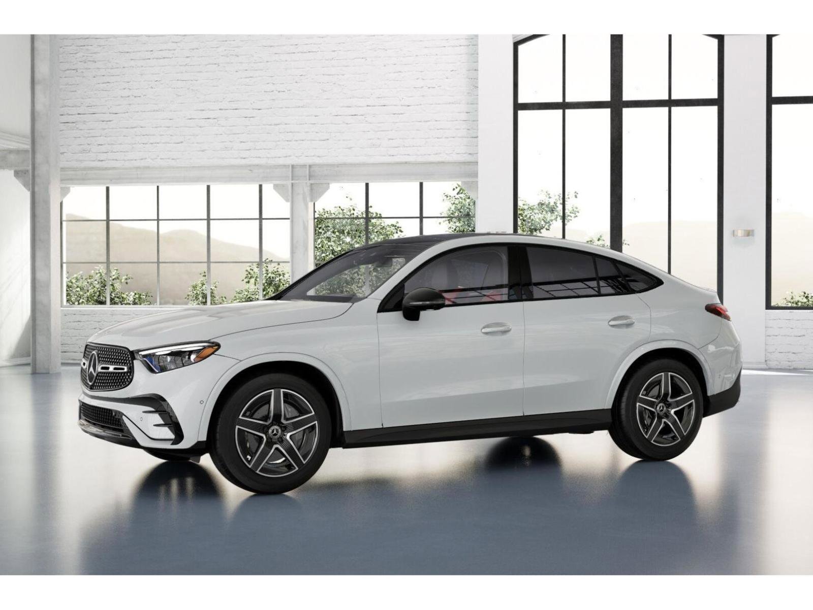 New 2026 MANUFAKTUR Moonlight White Metallic Mercedes-Benz GLC 300 4MATIC® Coupe image 37