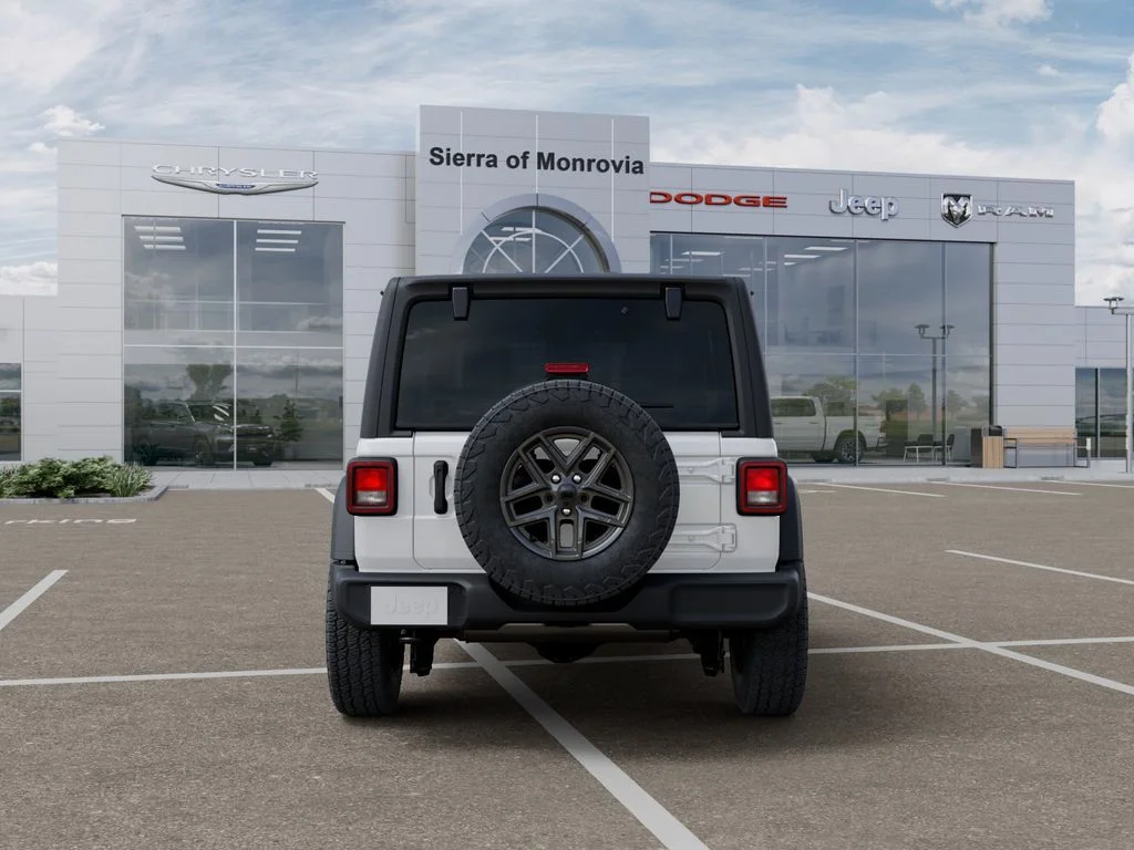 New 2026 Bright White Clearcoat Jeep Sport S image 7