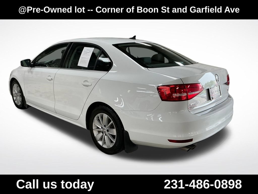 Used 2015 White Volkswagen 2.0L TDI S image 3