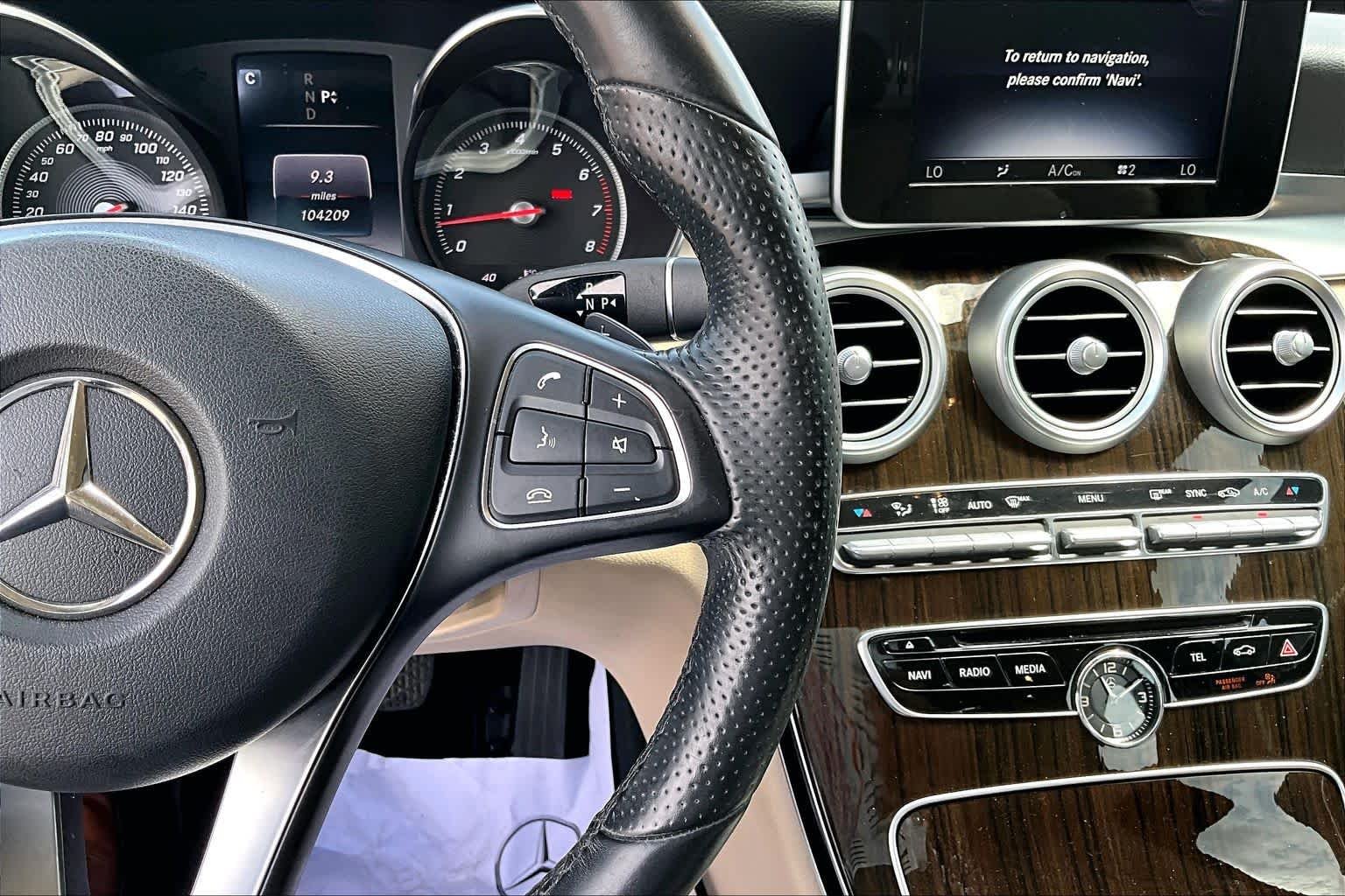 Used 2016 Polar White Mercedes-Benz C 300 Sport image 25